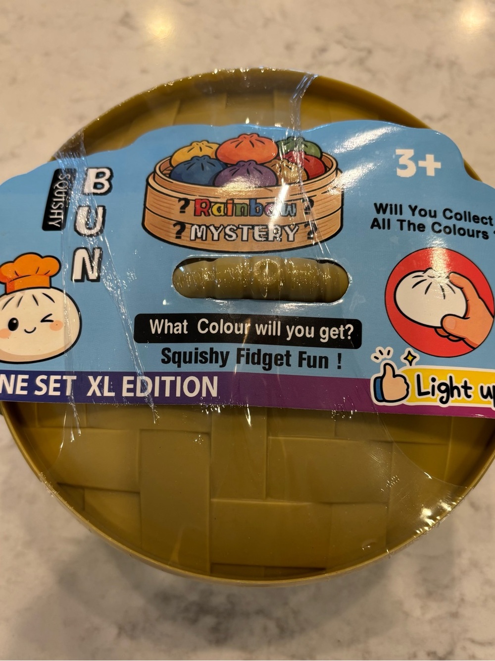 XL Edition Squishy Bun Light Up Edition NWT Sealed